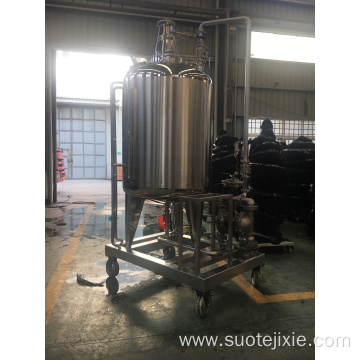 Stainless steel mixing tank